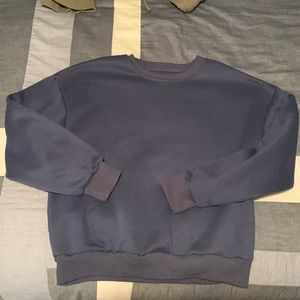 Navy blue sweatshirt, size S
